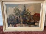 Schilderij van J. Kelderman doek 70x50, Ophalen