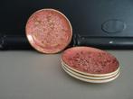 Set van 4 schaaltjes Roze/goud - Victoria pottery, Antiek en Kunst, Ophalen of Verzenden