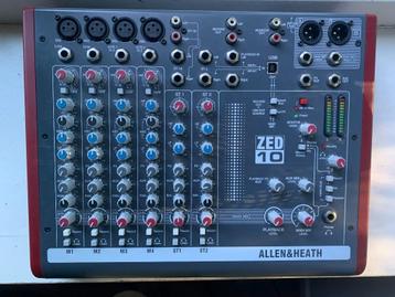 Allen Heath zed10 mixer beschikbaar voor biedingen
