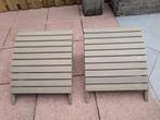 2 adirondack voetenbankje s van polywood, Ophalen, Zo goed als nieuw, Kunststof