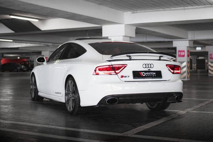 Voorlip spoiler sideskirt diffuser - Audi RS7 C7 14-17, Auto diversen, Tuning en Styling, Ophalen of Verzenden