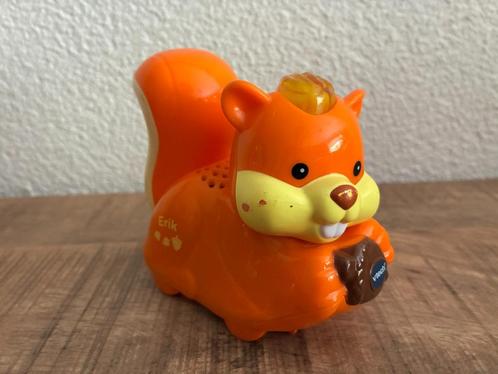 Vtech Zoef Zoef dieren Erik Eekhoorn in goede staat., Kinderen en Baby's, Speelgoed | Vtech, Gebruikt, 6 maanden tot 2 jaar, Ophalen of Verzenden