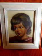 vintage portret kind op canvas Corelli II, Ophalen, Huis en Inrichting