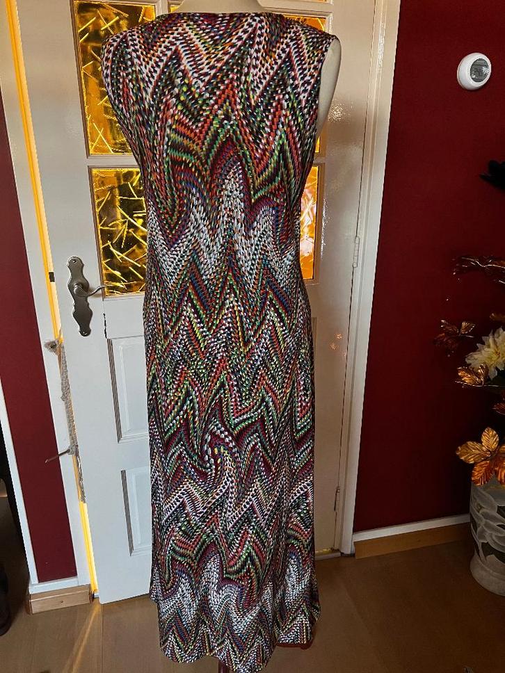 kleurrijke festival jurk, Kleding | Dames, Jurken, Zo goed als nieuw, Maat 38/40 (M), Onder de knie, Ophalen