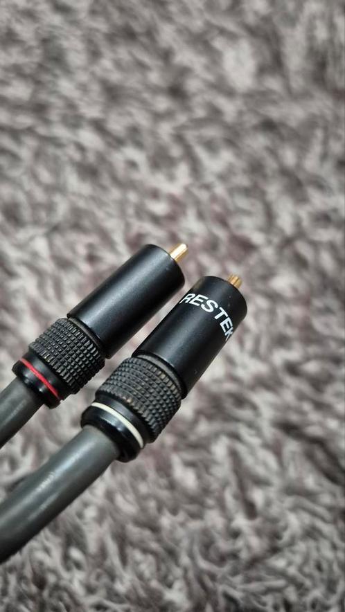 RESTEK high definition signal cable Germany interlink 80cm, Audio, Tv en Foto, Audiokabels en Televisiekabels, Gebruikt, Interlink-kabel