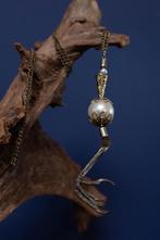 Vogelpoot hanger/set met oorbellen, Overige materialen, Hangers, Nieuw, Ophalen of Verzenden