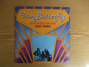 IRON BUTTERFLY     IN-A-GADDA-DA-VIDA / EASY RIDER  beschikbaar voor biedingen