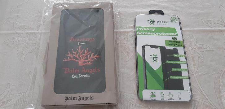 Nieuw Palm Angels iPhone 12 Pro Max Case Black Re, Telecommunicatie, Mobiele telefoons | Hoesjes en Frontjes | Apple iPhone, Nieuw