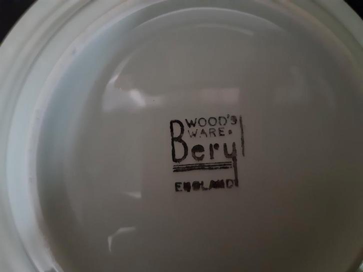 Vintage uit 1950          Wood's ware Beryl england, Antiek en Kunst, Antiek | Servies compleet, Ophalen of Verzenden