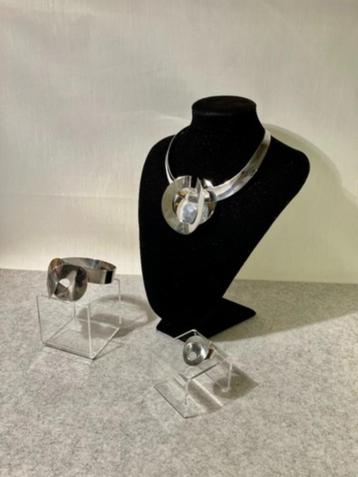 Zilveren designset Van Beek / Offerman – Amsterdam 1980 beschikbaar voor biedingen