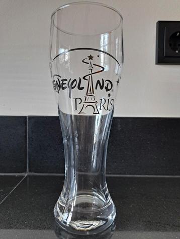 Disneyland Paris Bierglas - Souvenir beschikbaar voor biedingen