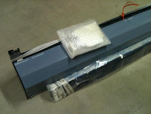 Heroal rolluik staalblauw RAL 5011, Doe-het-zelf en Verbouw, Rolluiken, Nieuw, 150 tot 200 cm, 150 tot 200 cm, Overige kleuren