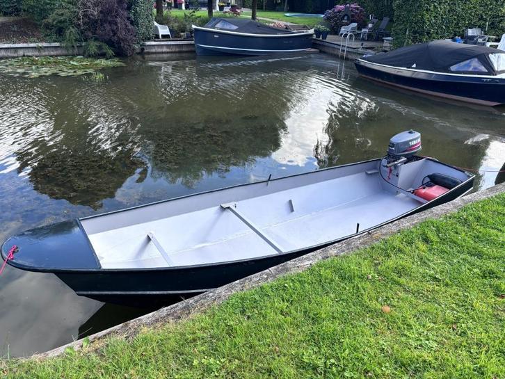 Mooie Schouw boot met 4 pk Yamaha langstaart, Watersport en Boten, Bootonderdelen, Gebruikt, Motor en Techniek, Motorboot, Ophalen