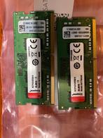 2x 4GB DDR4 SODIMM Laptop Geheugen, Computers en Software, RAM geheugen, Ophalen, Gebruikt, DDR4, Laptop