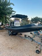 Rib Grand Silver Line 520 de luxe Zwart, Watersport en Boten, Rubberboten, Ophalen, Gebruikt