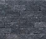 Wallblock tumbled antraciet 12x12x30, Nieuw, Minder dan 100 cm, Minder dan 25 cm, Beton