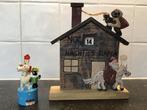 Sinterklaas houten aftel kalender en Sinterklaas druk figuur, Diversen, Ophalen of Verzenden, Zo goed als nieuw