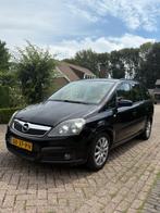 Opel Zafira 2.2 Temptation Automaat 2007 Zwart 7-persoons, Auto's, Opel, Stof, Zwart, 4 cilinders, 7 stoelen