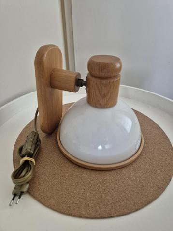 Vintage - Wandlamp -Muurlamp- Steinhauer - Hout en Kunststof beschikbaar voor biedingen