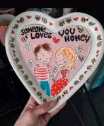 Blond hartjes schaal, Ophalen, Blond Amsterdam, Aardewerk, Schaal of Schalen