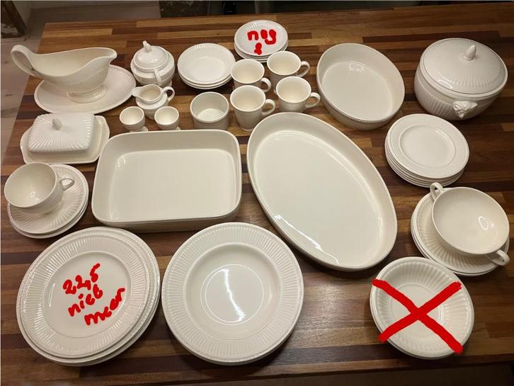 Wedgwood EDME diverse serviesdelen (alleen ophalen!)., Huis en Inrichting, Keuken | Servies, Zo goed als nieuw, Overige typen