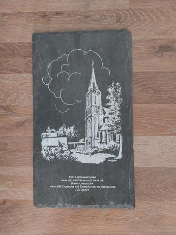 Parochiekerk te Abcoude van Leisteen beschikbaar voor biedingen