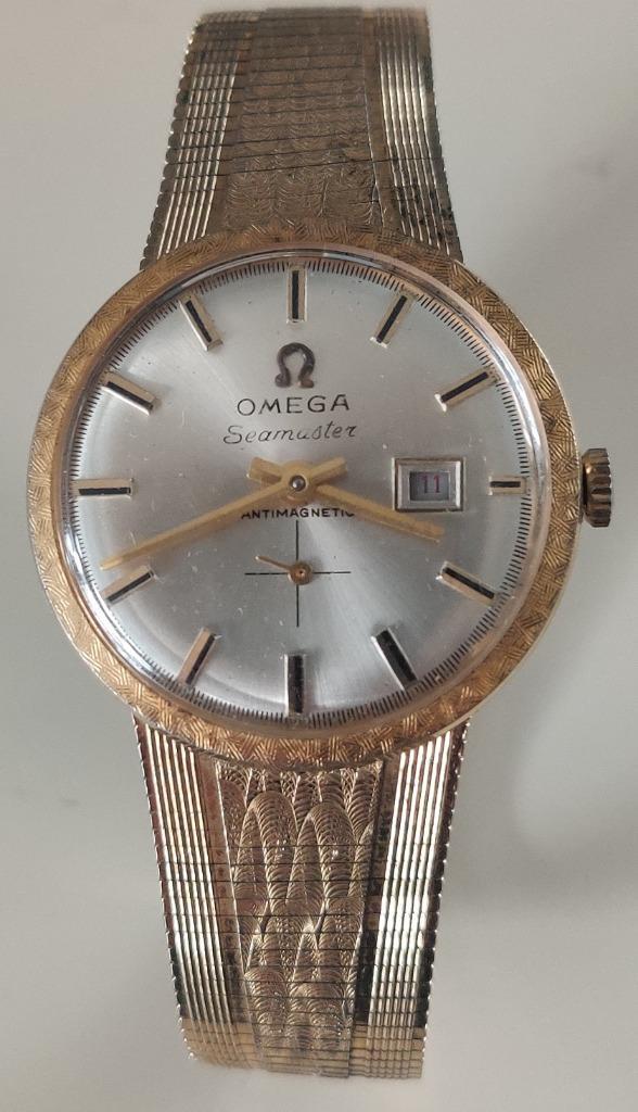 Omega seamaster antimagnetic/Prisma quartz, Sieraden, Tassen en Uiterlijk, Horloges | Heren, Gebruikt, Omega, Staal, Ophalen