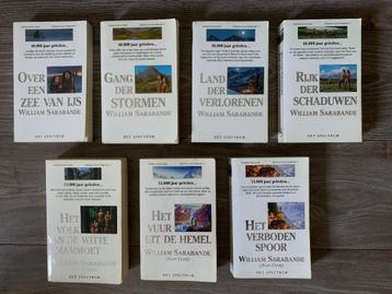 2 boekenseries van William Sarabande (Joan Kline) beschikbaar voor biedingen