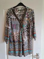 Leuke dames blouse / tuniek met sier steentjes maat 40 42 L, Ophalen of Verzenden, Zo goed als nieuw, Maat 42/44 (L)