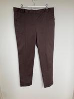 Massimo Dutti bruine pantalon maat 44 high waist satijn look, Nieuwezijds Voorburgwal 305, 1012RM te Amsterdam, Maat 42/44 (L)