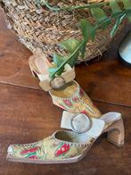 Super aparte leren muilen/slippers MUXART mt 36 i.g.st., Overige kleuren, Zo goed als nieuw, Muxart Barcelona, Sandalen of Muiltjes