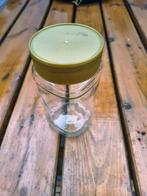 schone lege glazenkoffie potten met deksel 200 gram, Ophalen, Zo goed als nieuw, Glas, Pot, Bus of Blik