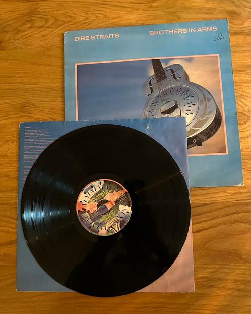 LP Dire Straits - Brothers in Arms, Cd's en Dvd's, Vinyl | Rock, Gebruikt, Poprock, Ophalen of Verzenden
