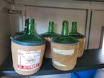 5 glazen flessen voor vergisting, Ophalen of Verzenden, Zo goed als nieuw, Glas of Glazen, Overige merken