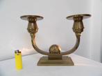 Art Deco zeer grote Kandelaar, Messing/Brons, Ophalen of Verzenden, Koper of Brons