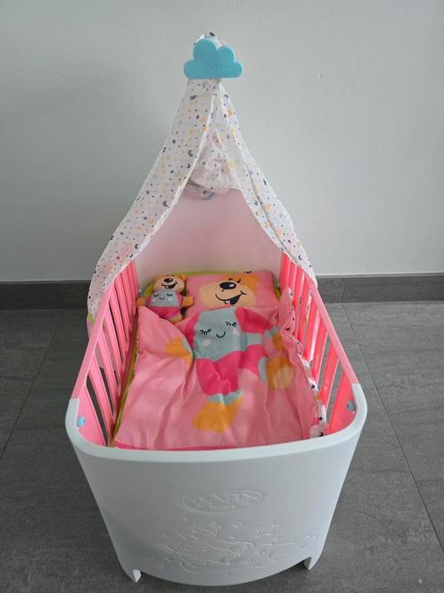 BABY born Sleep Well Bed, Kinderen en Baby's, Speelgoed | Poppen, Gebruikt, Babypop, Ophalen