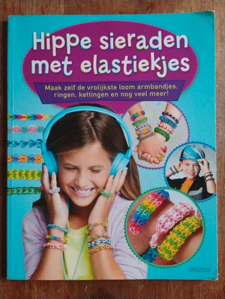Hippe Sieraden met Elastiekjes - Loom Armbandjes, Boeken, Hobby en Vrije tijd, Sieraden maken, Geschikt voor kinderen, Ophalen of Verzenden