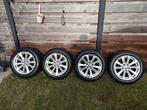 Bmw 17 inch velgen met winterbanden 5x120 - €175, Ophalen of Verzenden