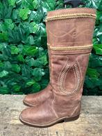 Bijna Nieuwe laarzen van Sancho maat 37, Hoge laarzen, Bruin, Sancho, Ophalen of Verzenden