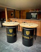 Statafel | Bartafel | Hertog jan/Jack Daniéls/ uniek!, Ophalen, Zo goed als nieuw