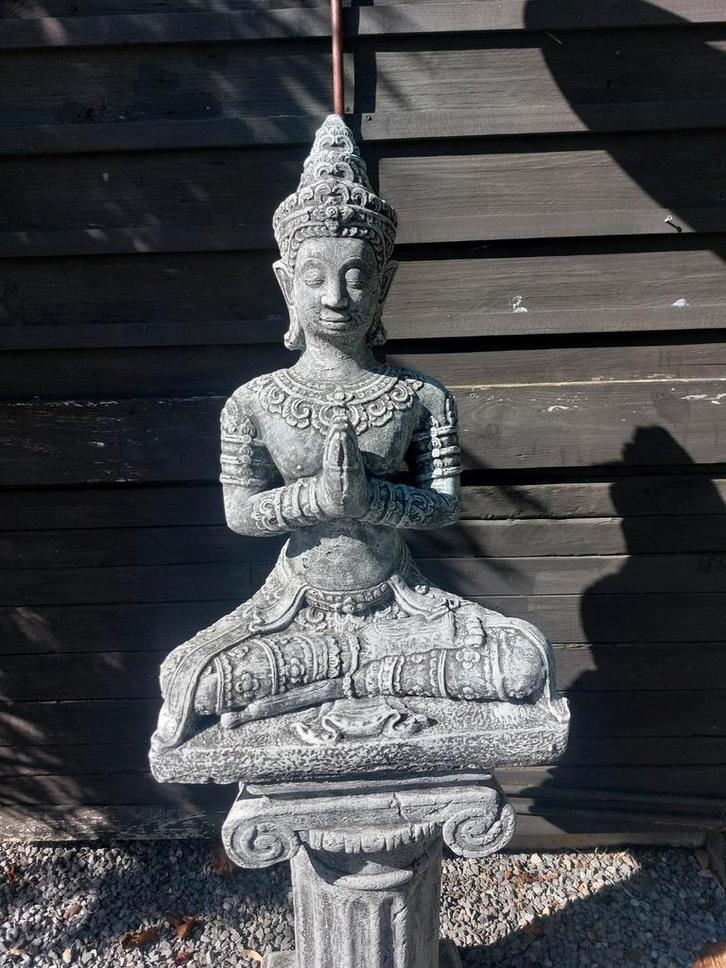 Boeddha 75cm hoog, Tuin en Terras, Tuinbeelden, Nieuw, Ophalen