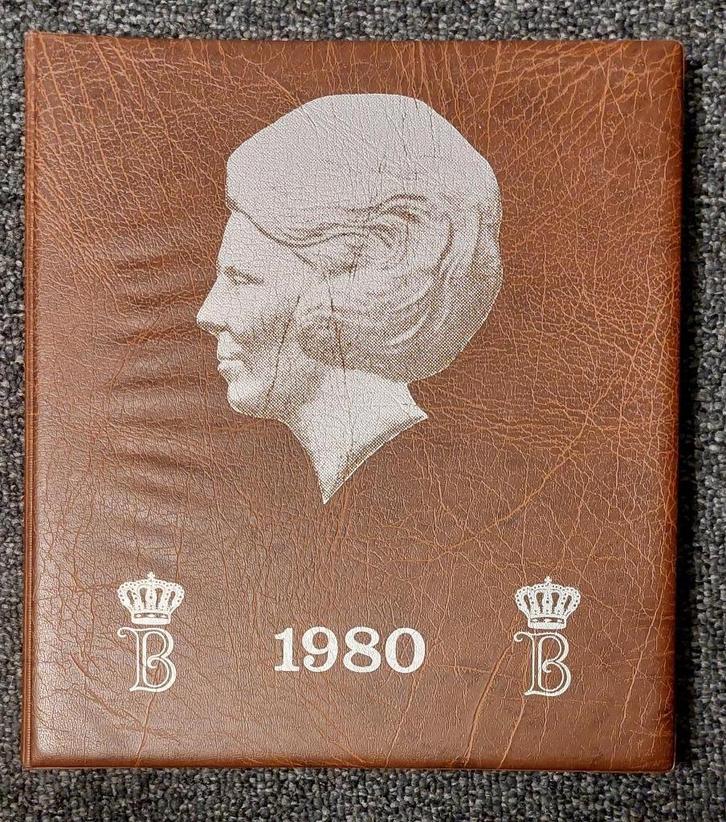 Complete collectie munten Beatrix incl. de zilveren in album, Postzegels en Munten, Munten | Nederland, 50 gulden, Koningin Beatrix