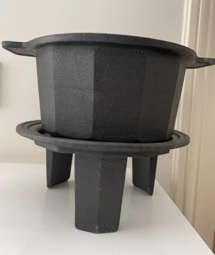 fondue set (gietijzer), Witgoed en Apparatuur, Fonduesets, Nieuw, Fondueset, Brander, Ophalen of Verzenden