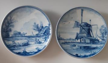 Delfts Blauw Bordjes 10cm beschikbaar voor biedingen