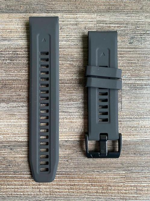 25010 Polsband Quickfit Garmin Fenix 22mm, nieuw, Sieraden, Tassen en Uiterlijk, Sporthorloges, Nieuw, Zwart, Ophalen of Verzenden
