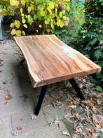 Mooie boomstamtafel, Ophalen, 100 tot 150 cm, 50 tot 100 cm, Zo goed als nieuw