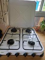 4-pits camping gasstel met 5 liter gasfles, Ophalen, Zo goed als nieuw
