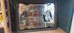 Vintage Coca Cola Spiegel 76x56 cm, Antiek en Kunst, Antiek | Spiegels, Ophalen of Verzenden