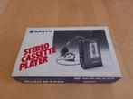 Sanyo Cassette Speler M4440 uit 1981 In Doos!, Audio, Tv en Foto, Walkmans, Discmans en Minidiscspelers, Ophalen of Verzenden