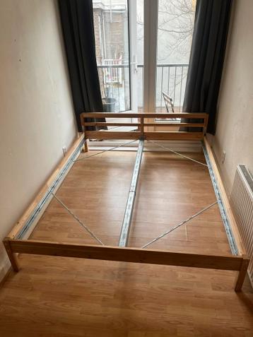 Vesteröy matras 160 x 200 IKEA met lattenbodem en bedframe - afbeelding 8